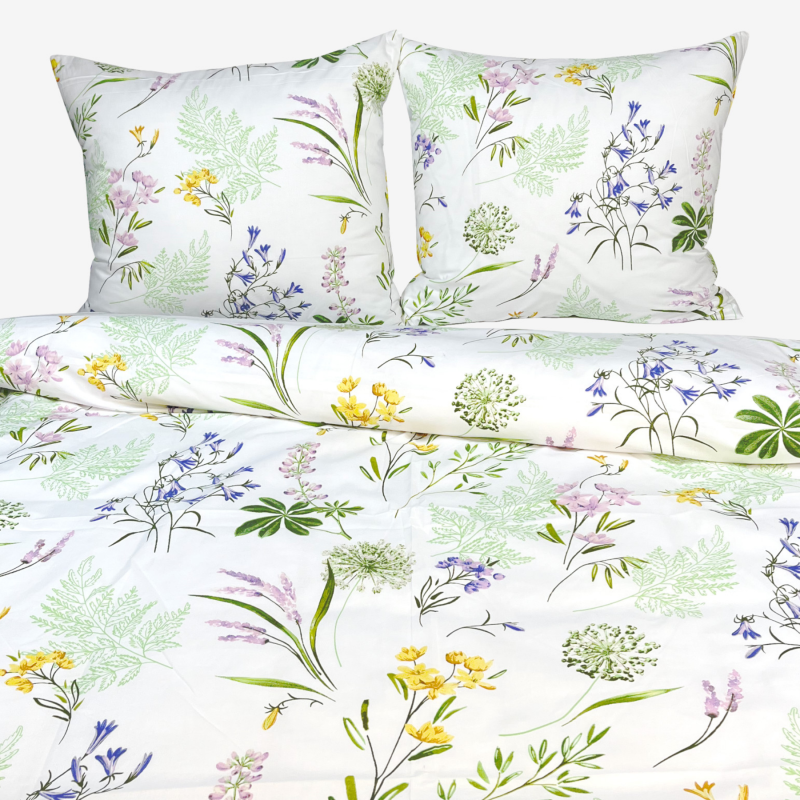 Pościel Bawełniana 180x200 Łąka T1326