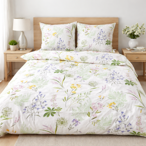 Pościel Bawełniana 180x200 Łąka T1326