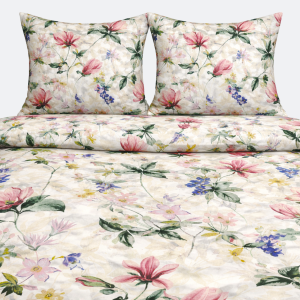 Pościel Bawełniana 180x200 Kwiatowa Łąka T3113