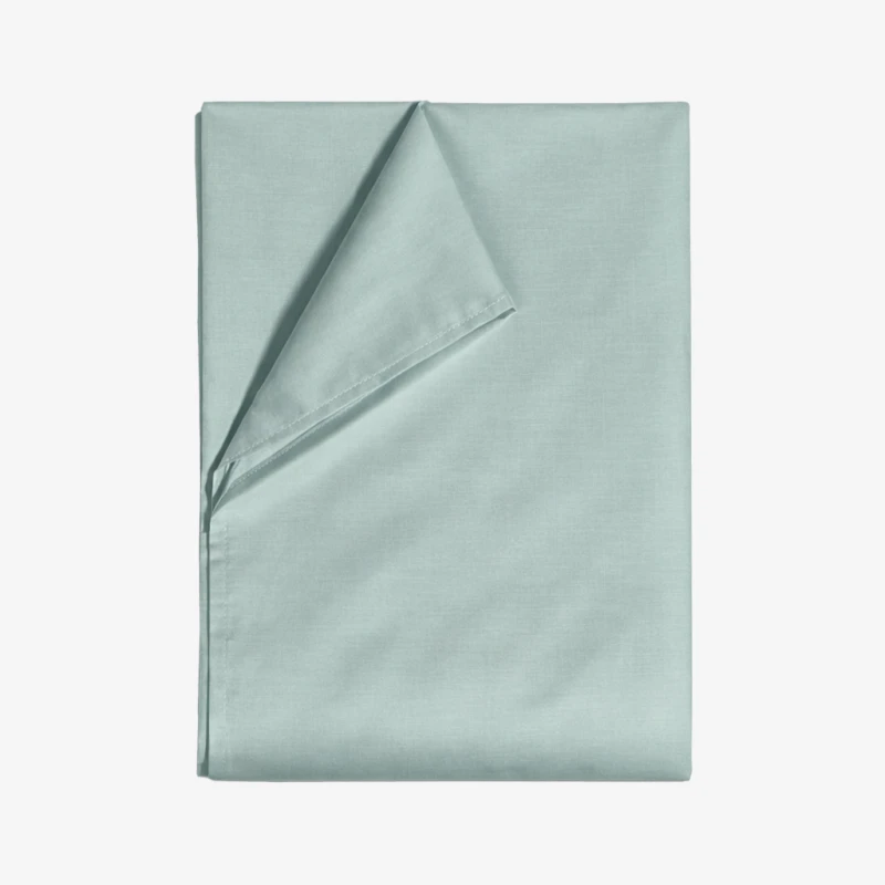 Prześcieradło Bawełniane Bez Gumki 200x220 Szałwia