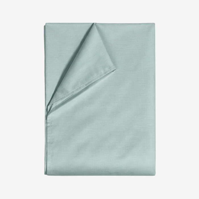 Prześcieradło Bawełniane Bez Gumki 160x220 Szałwia