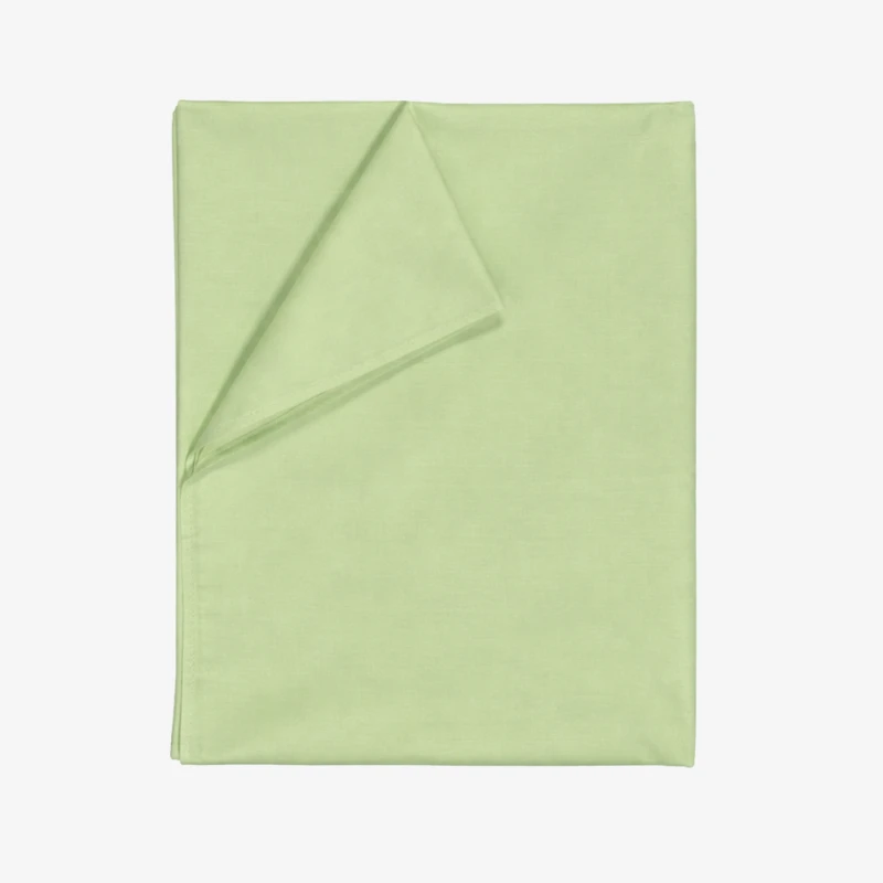 Prześcieradło Bawełniane Bez Gumki 160x220 Seledynowe