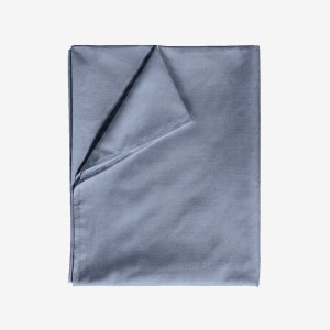 Prześcieradło Bawełniane Bez Gumki 180x220 Ciemnoszare
