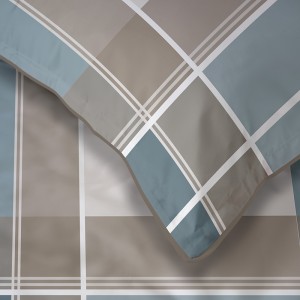 Pościel z Perkalu Bawełniana 220x200 + Torba 5903B