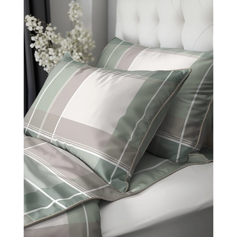 Pościel z Perkalu Bawełniana 160x200 + Torba 5903A