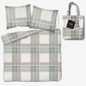 Pościel z Perkalu Bawełniana 220x200 + Torba 5903A