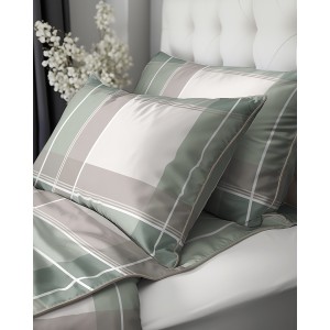 Pościel z Perkalu Bawełniana 220x200 + Torba 5903A