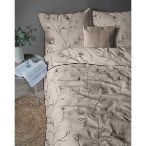 Pościel z Perkalu Bawełniana 220x200 + Torba 5902B