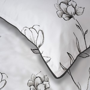 Pościel z Perkalu Bawełniana 220x200 + Torba 5902A