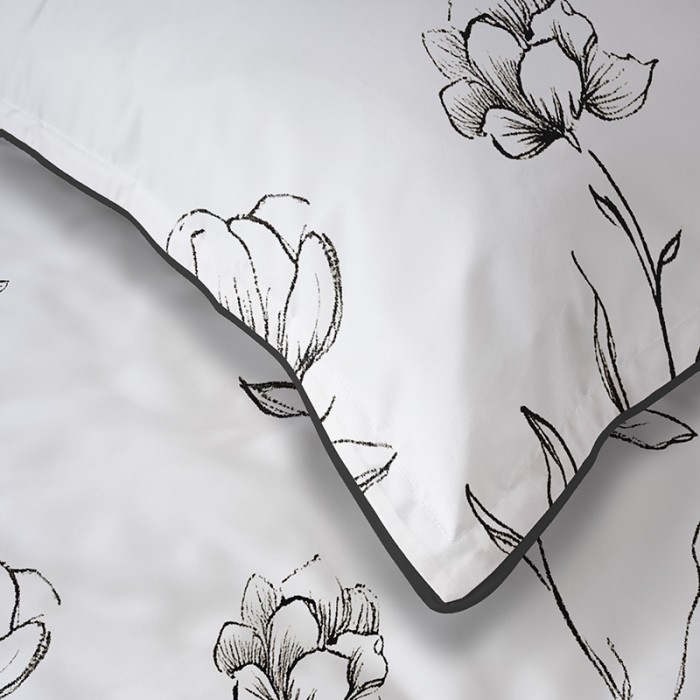 Pościel z Perkalu Bawełniana 220x200 + Torba 5902A