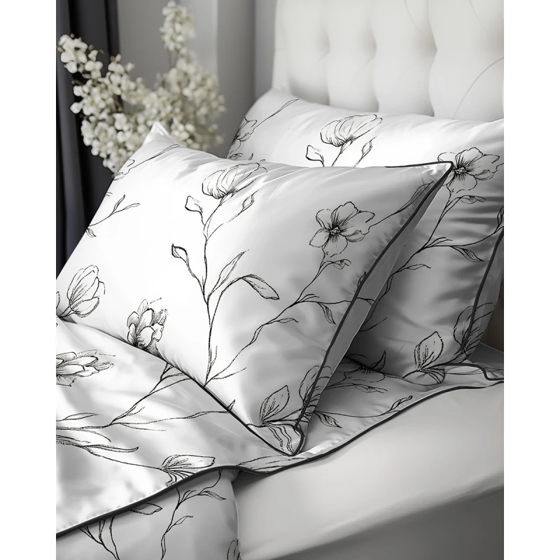 Pościel z Perkalu Bawełniana 220x200 + Torba 5902A