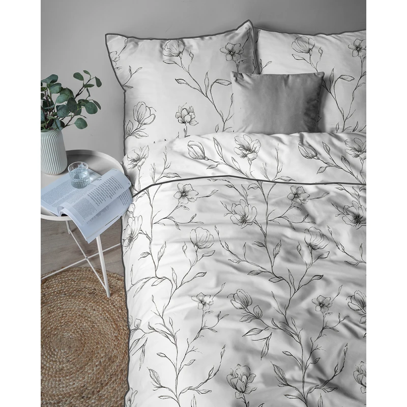 Pościel z Perkalu Bawełniana 220x200 + Torba 5902A