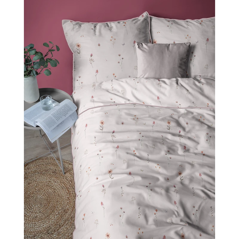 Pościel z Perkalu Bawełniana 220x200 + Torba 5901B