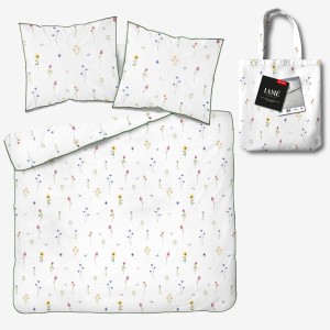 Pościel z Perkalu Bawełniana 160x200 + Torba 5901A