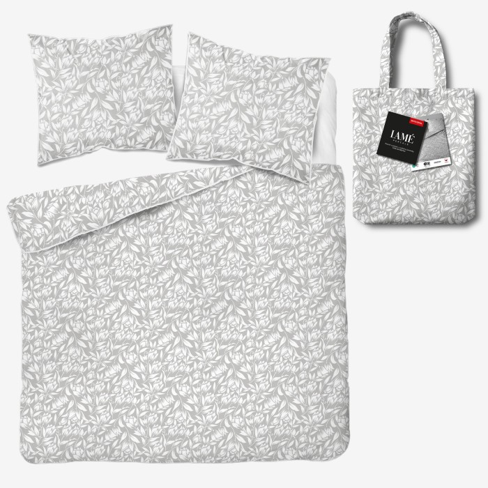 Pościel z Perkalu Bawełniana 220x200 + Torba 5900B