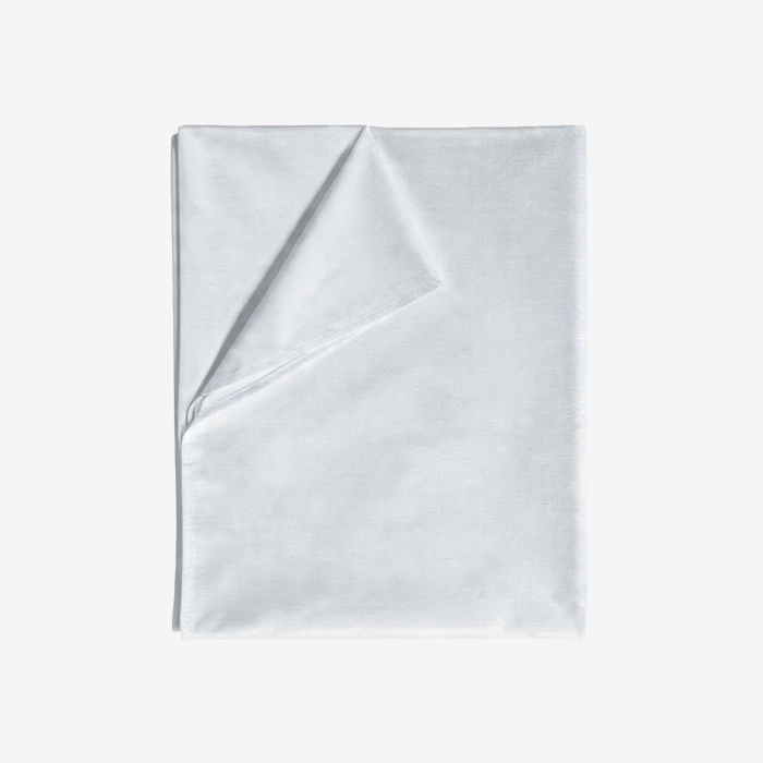 Prześcieradło Bawełniane Bez Gumki 160x220 Białe