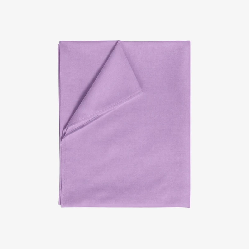 Prześcieradło Bawełniane Bez Gumki 200x220 Wrzosowe