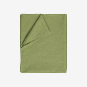 Prześcieradło Bawełniane Bez Gumki 200x220 Oliwkowe