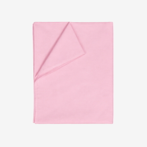 Prześcieradło Bawełniane Bez Gumki 200x220 Jasny Róż