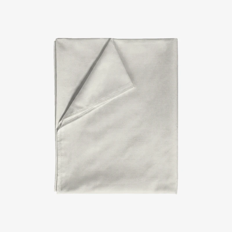 Prześcieradło Bawełniane Bez Gumki 160x220 Ecru