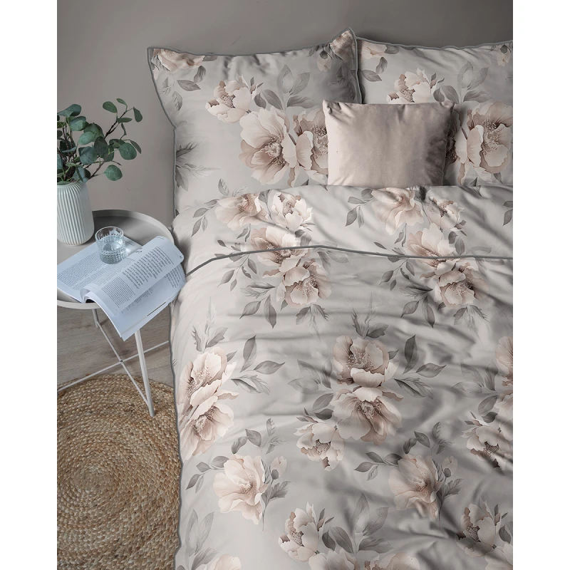 Pościel z Perkalu Bawełniana 160x200 + Torba 5898B