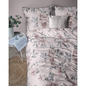 Pościel z Perkalu Bawełniana 160x200 + Torba 5898A