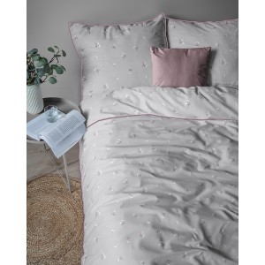 Pościel z Perkalu Bawełniana 160x200 + Torba 5897B