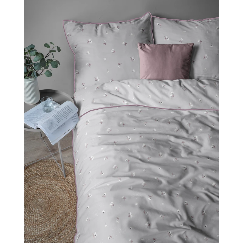 Pościel z Perkalu Bawełniana 160x200 + Torba 5897B