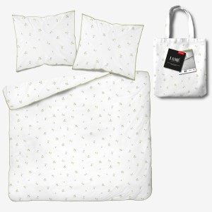 Pościel z Perkalu Bawełniana 160x200 + Torba 5897A