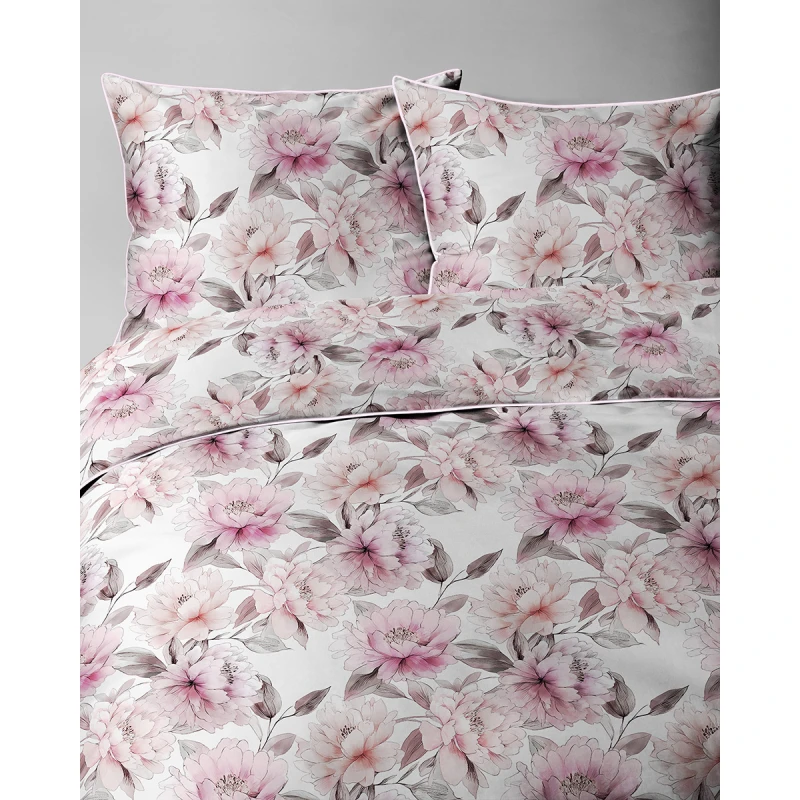 Pościel z Perkalu Bawełniana 220x200 + Torba 5894A