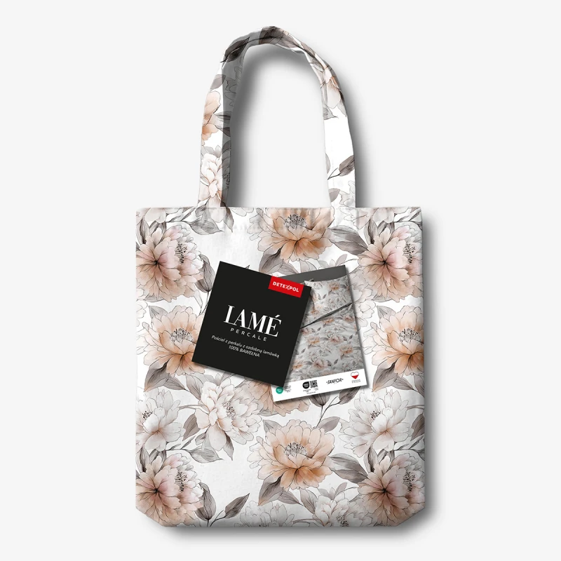 Pościel z Perkalu Bawełniana 160x200 + Torba 5894B