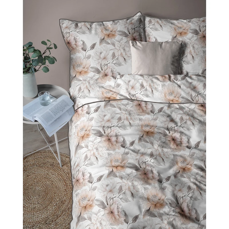 Pościel z Perkalu Bawełniana 220x200 + Torba 5894B