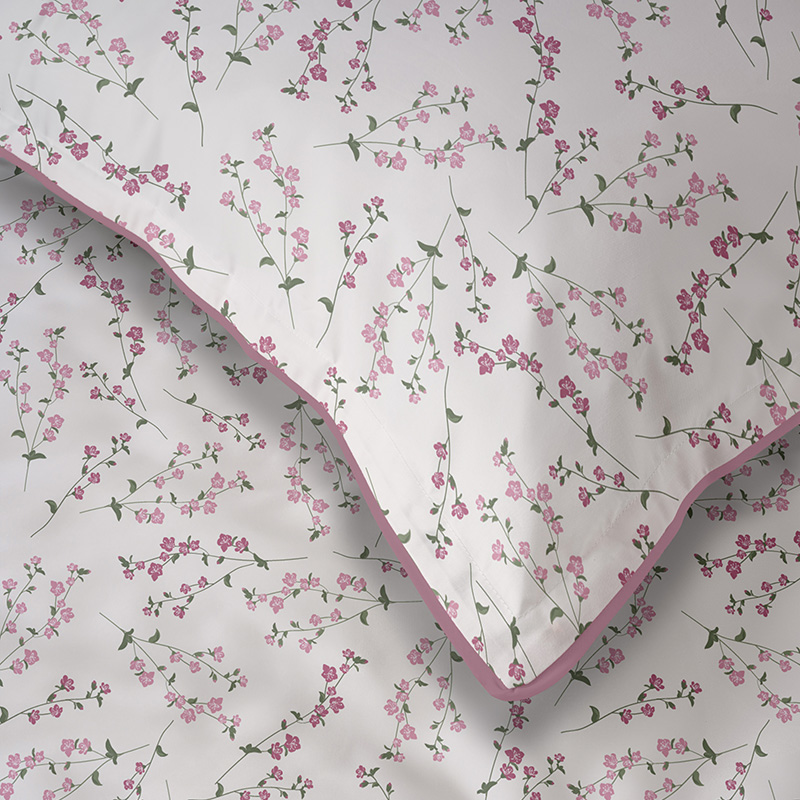 Pościel z Perkalu Bawełniana 220x200 + Torba 5895B