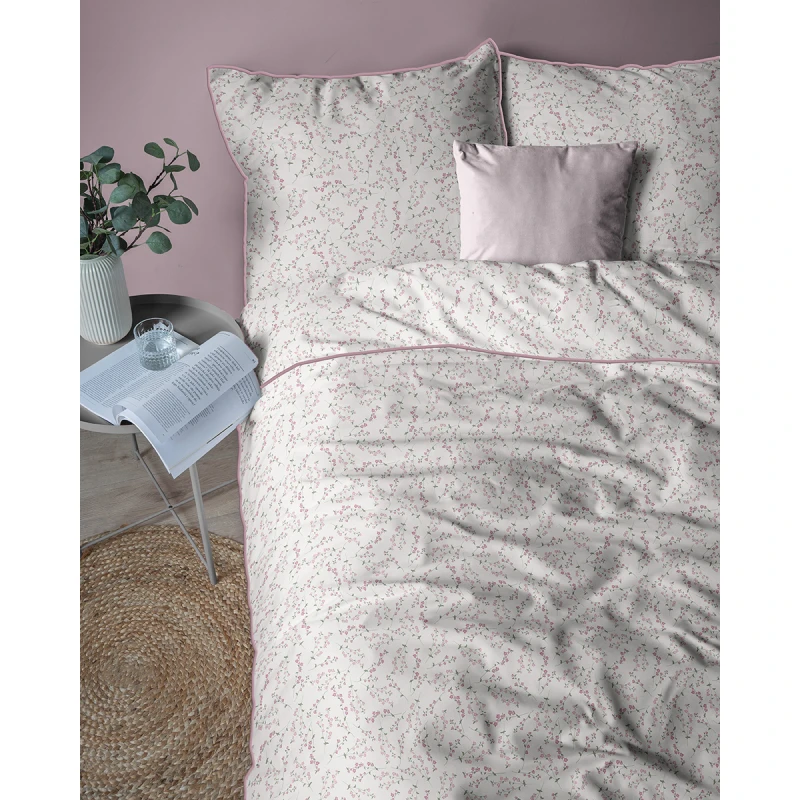 Pościel z Perkalu Bawełniana 220x200 + Torba 5895B