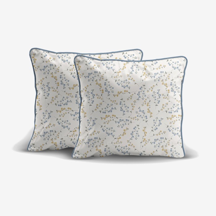 Komplet Poszewek z Perkalu 40x40 Bawełniana 5895A 2szt.