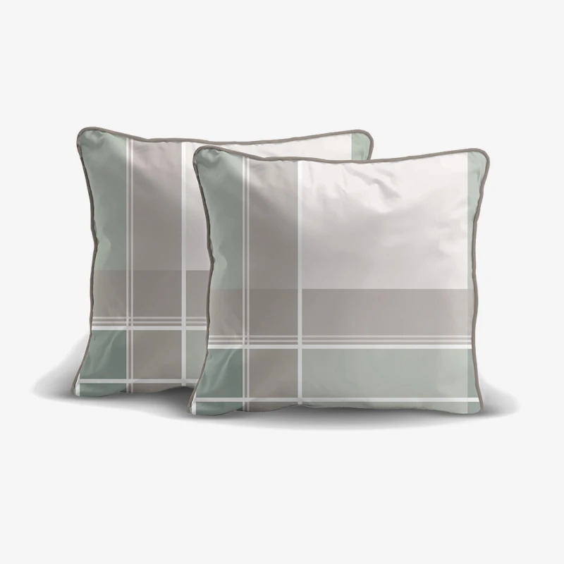 Komplet Poszewek z Perkalu 40x40 Bawełniana 5903A 2szt.