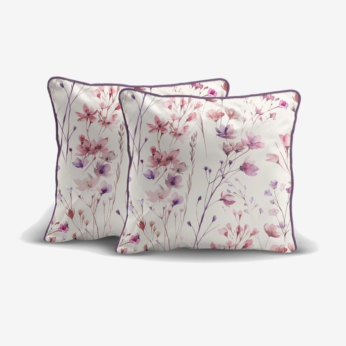 Komplet Poszewek z Perkalu 40x40 Bawełniana 5896A 2szt.