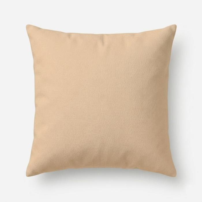 Poszewka Satyna Bawełniana 40x40 Beżowa