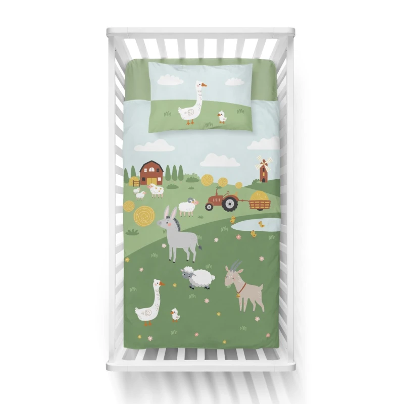 Pościel Dziecięca 100x135 Bambusowa 4792A