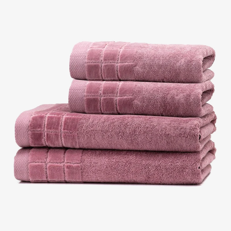 Ręcznik Larisa 50x100 Bawełna 500g/m² Różowy
