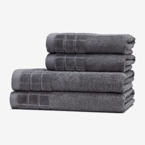 Ręcznik Larisa 50x100 Bawełna 500g/m² Stalowy