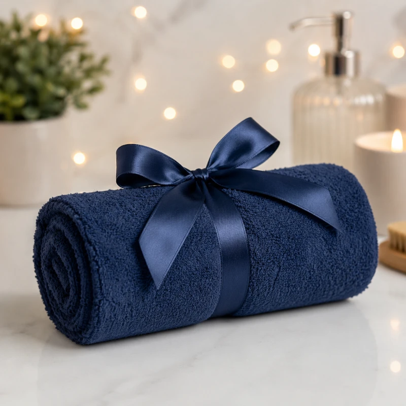 Ręcznik Rimini 70x140 Bawełna 500g/m² Granatowy