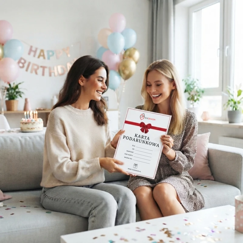 Karta Podarunkowa Bon Voucher Texdekor 500 zł