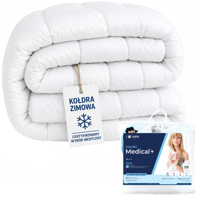 Kołdra Medical Duo 140x200 Medyczna Antyalergiczna
