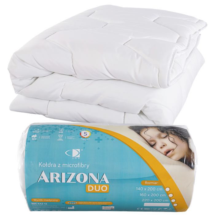 Kołdra Arizona Duo 140x200 Medyczna Antyalergiczna