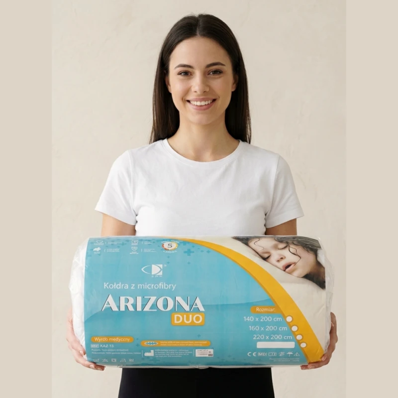 Kołdra Arizona Duo 160x200 Medyczna Antyalergiczna
