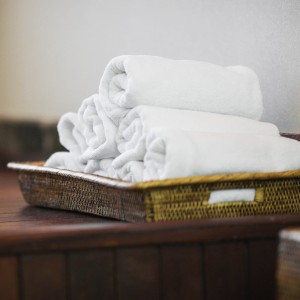 Ręcznik Hotelowy 500g/m² Biały Gładki 50x100
