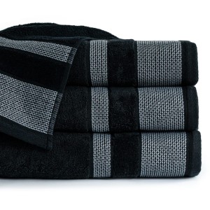 Ręcznik Carlo 70x140 Bawełna 550g/m² Czarny