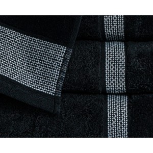 Ręcznik Carlo 70x140 Bawełna 550g/m² Czarny