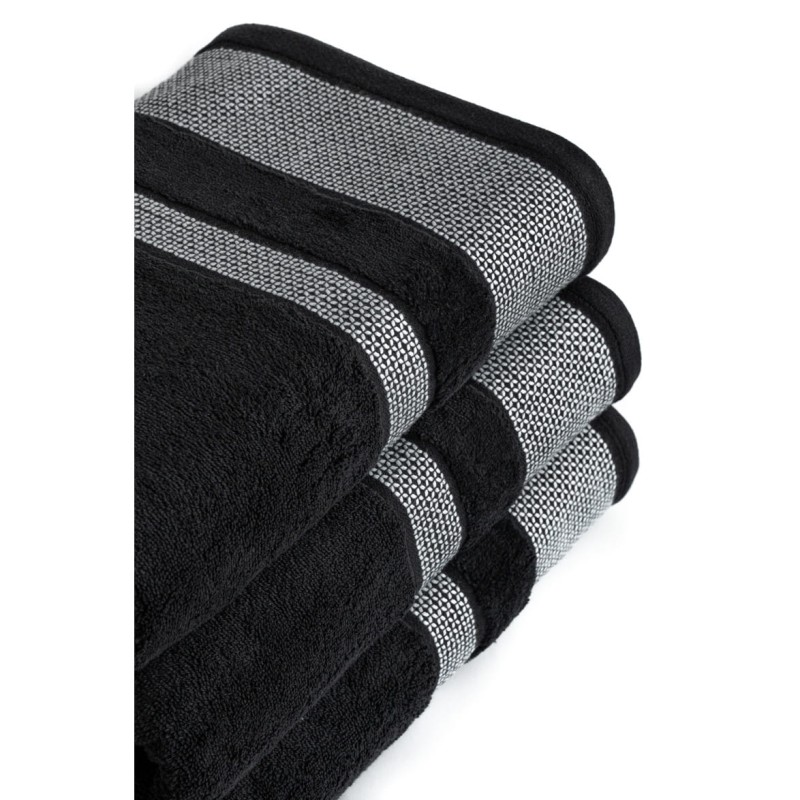 Ręcznik Carlo 70x140 Bawełna 550g/m² Czarny